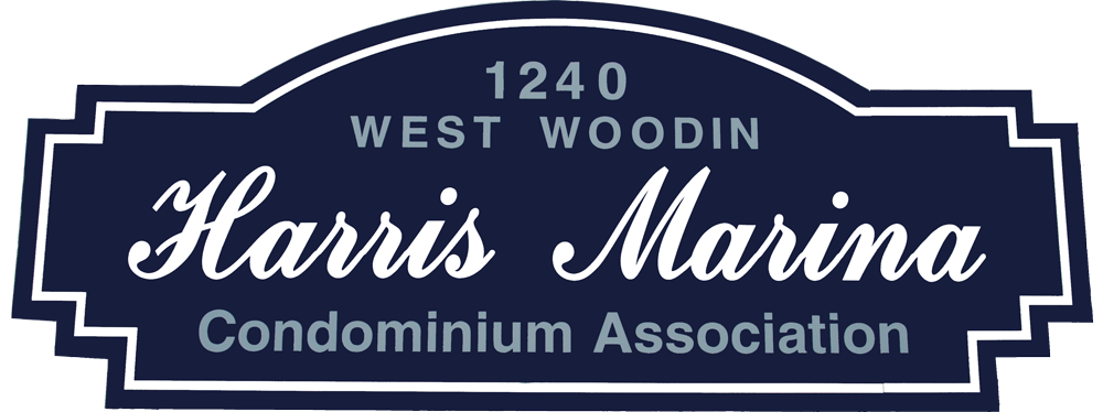 Harris Marina logo at Lake Chelan, WA